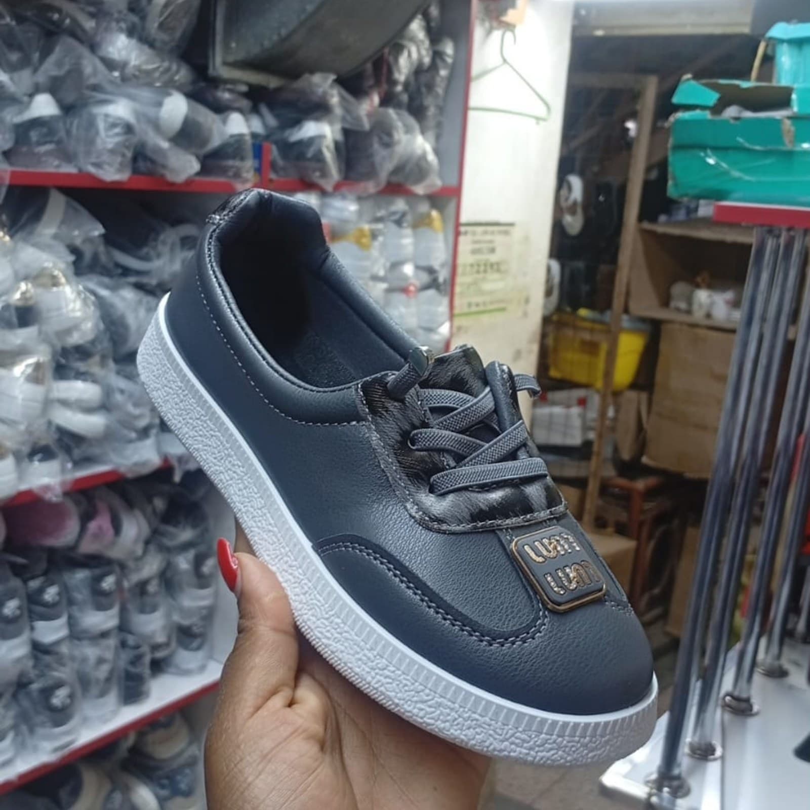 Women's Smart Casual Low-Top Platform Sneakers