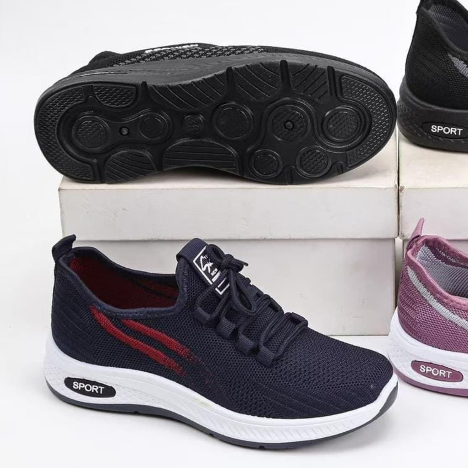 KM-04 Slip-On Lightweight Sport Sneakers